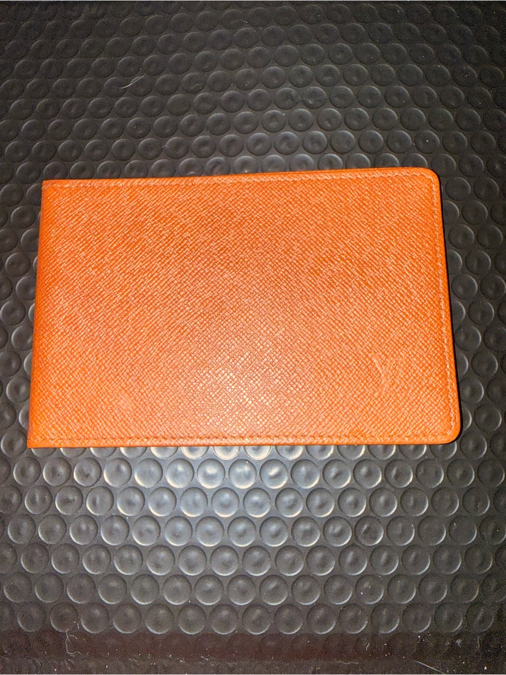 Louis Vuitton Brown Leather Card Holder